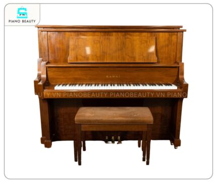 Đàn piano Kawai KL702 màu nâu gỗ sang trọng và cổ điển