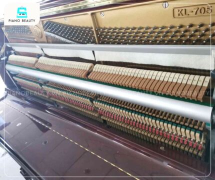 Bộ máy đàn chắc chắn của piano Kawai KL705