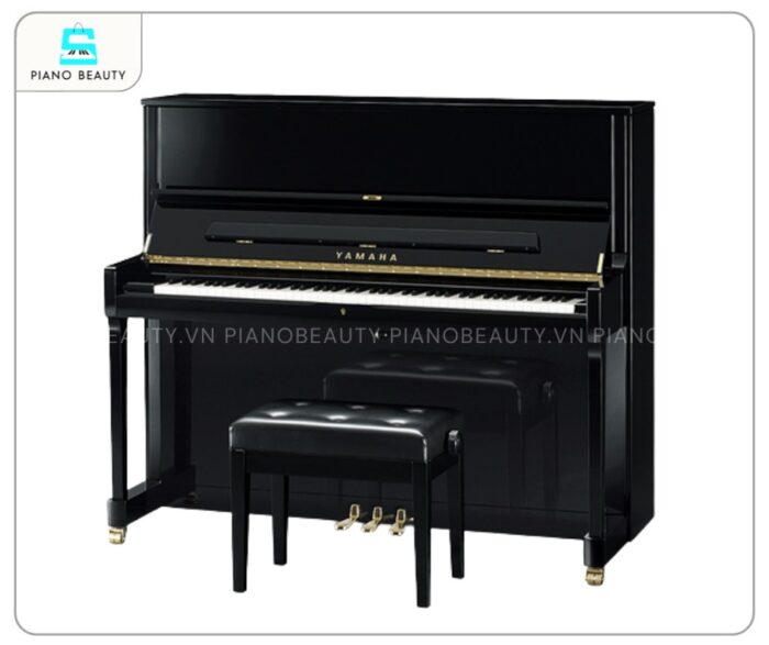 Đàn piano Kawai KS2 nổi bật với lớp sơn đen bóng