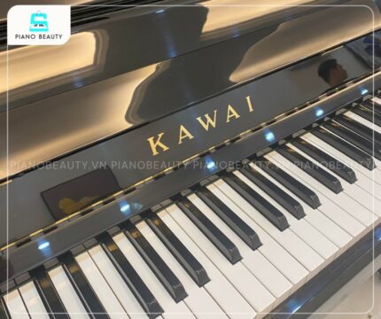 Đàn Piano Kawai KU1 bàn phím gỗ mượt mà và êm tay