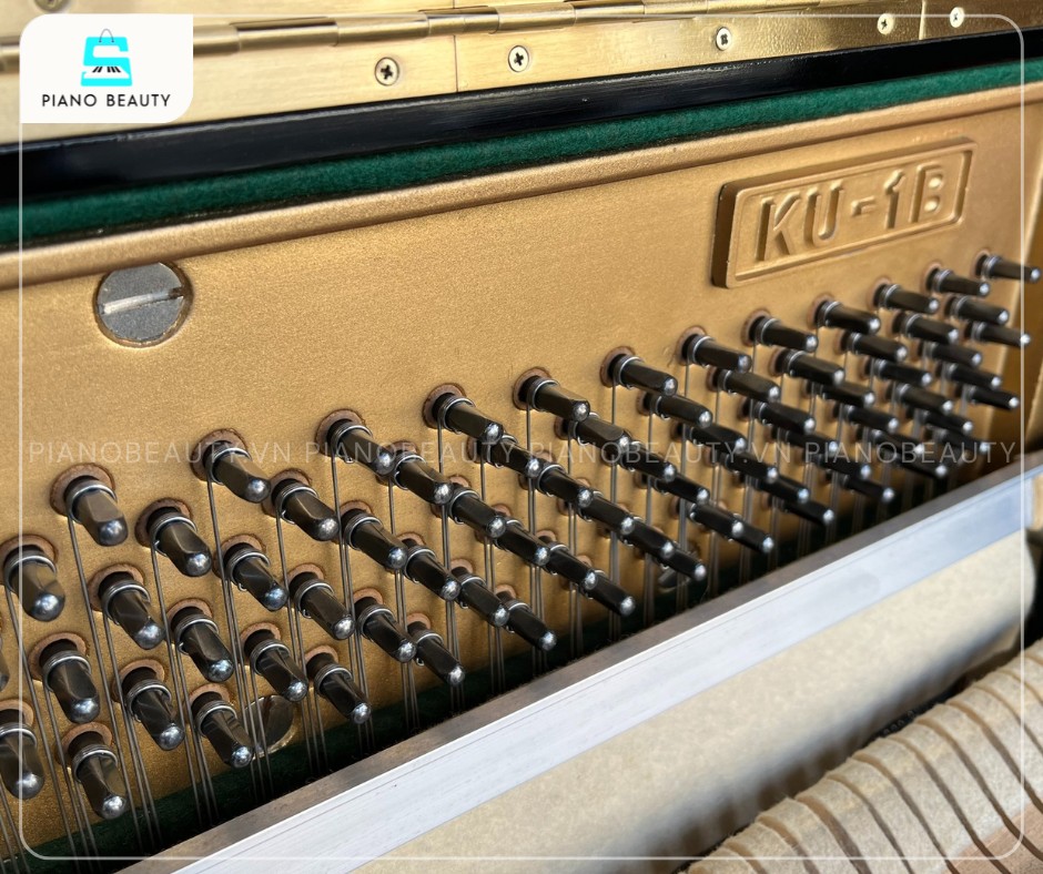 Bộ máy chắc chắn và ổn định của đàn piano Kawai KU1B