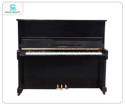 Đàn Piano Cơ Kawai KU2 thiết kế đen bóng sang trọng