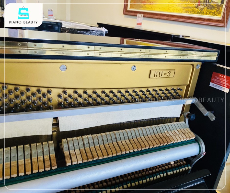 Bộ máy chất lượng của đàn piano Kawai KU3