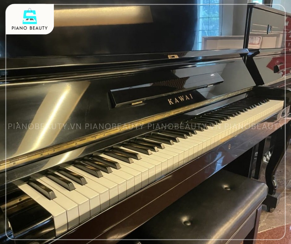 Đàn piano cơ Kawai KU3B phím đàn nhạy và bền bỉ