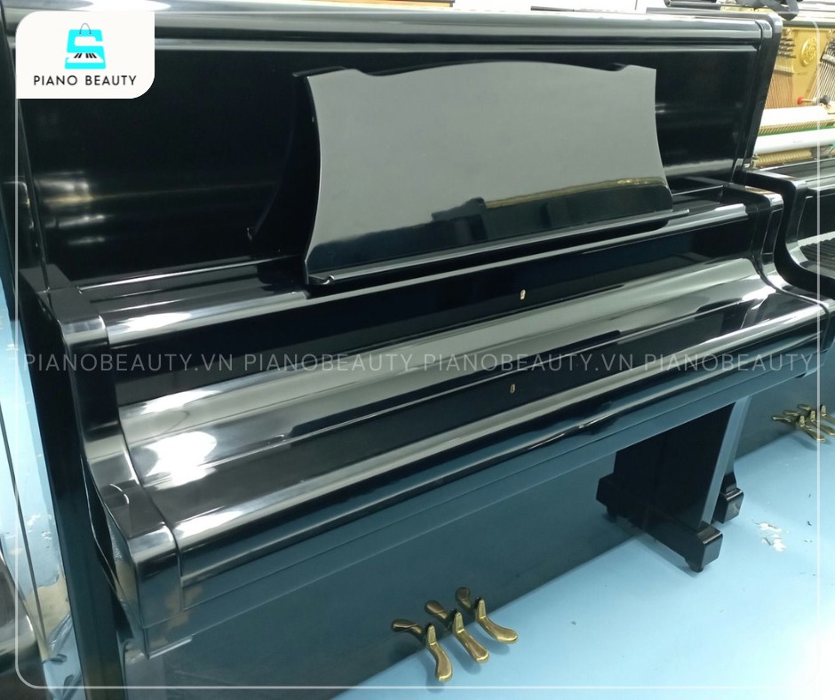 Đàn piano Kawai KU5B nổi bật với khung đàn vững chắc