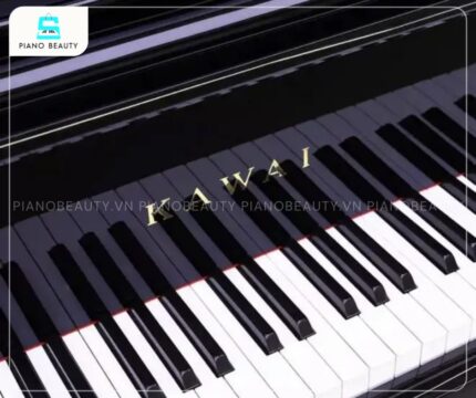 Đàn piano cơ Kawai US50 bàn phím gỗ mượt mà