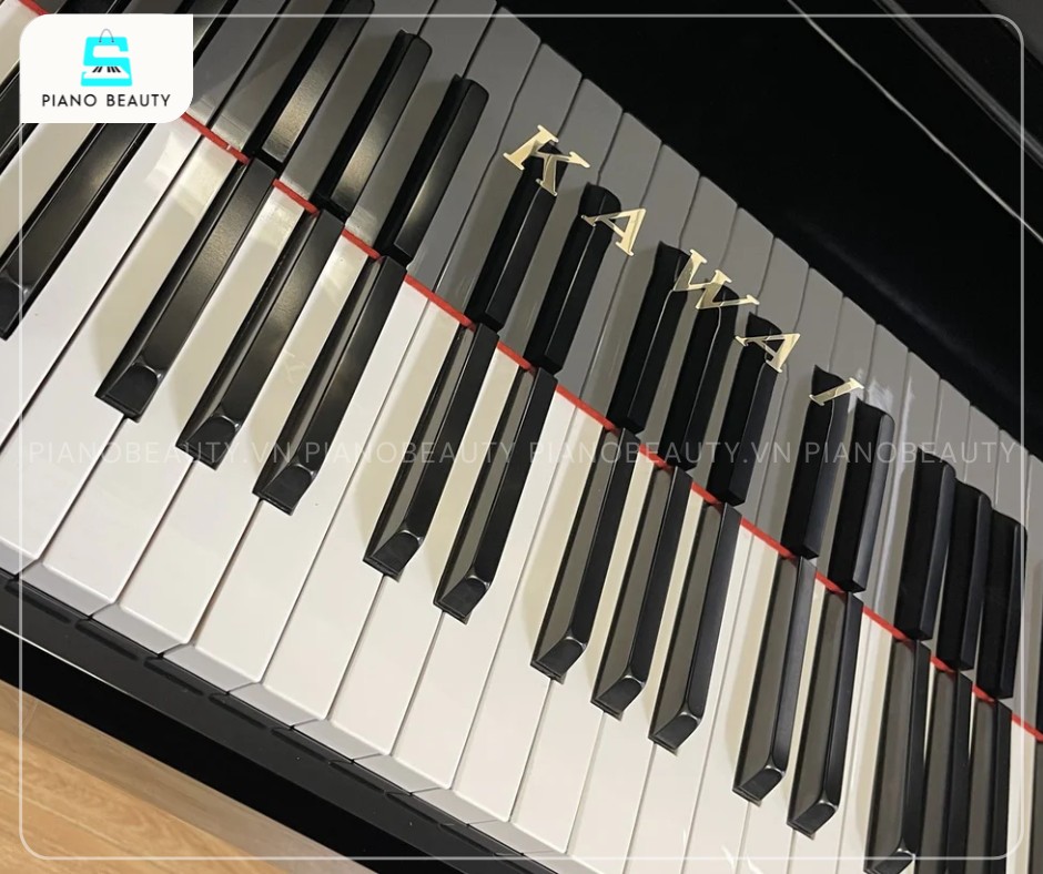 Đàn piano Kawai US6X bàn phím chắc tay và mượt mà