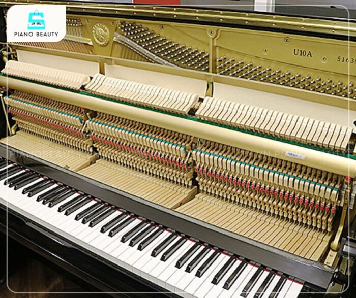 Bộ máy đàn chất lượng của đàn piano Yamaha U10A