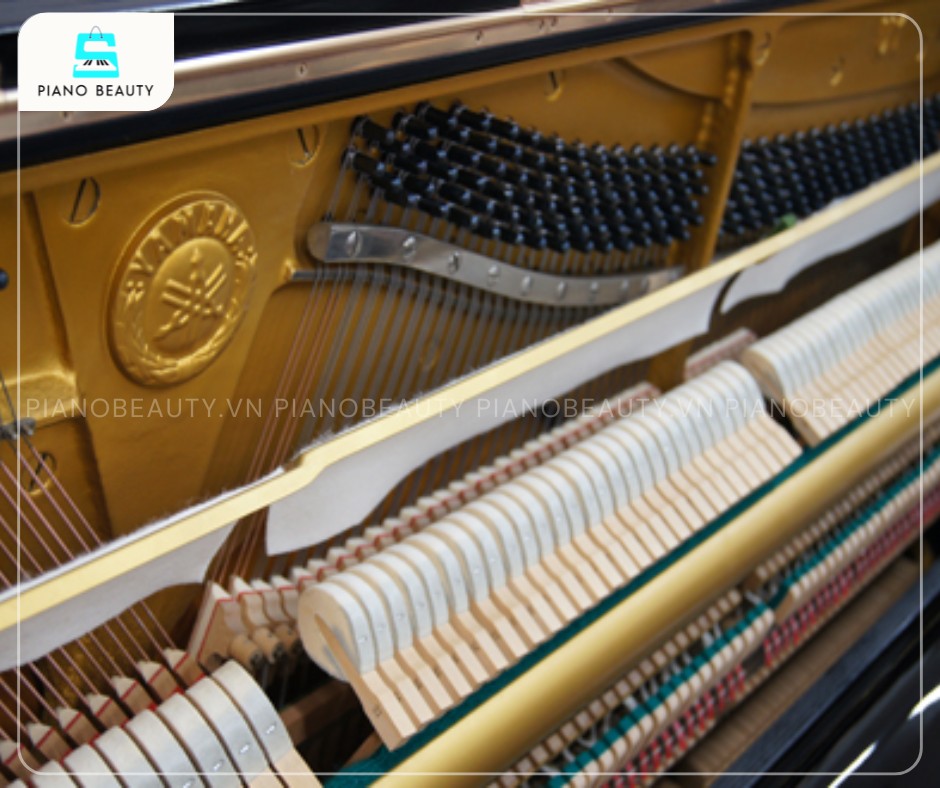 Đàn Piano Yamaha U1H búa đàn lông cừu tự nhiên