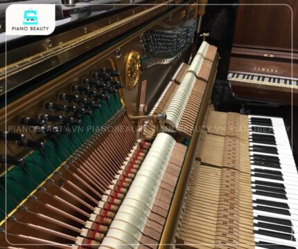 Bộ máy đàn chắc chắn của piano Yamaha U3C