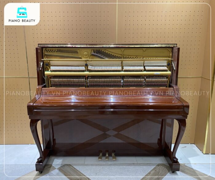 Đàn piano Yamaha W106 mang đến âm thanh vang dày và chân thực