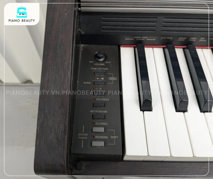 Piano điện Casio AP200 với 88 phím có độ nhạy cao