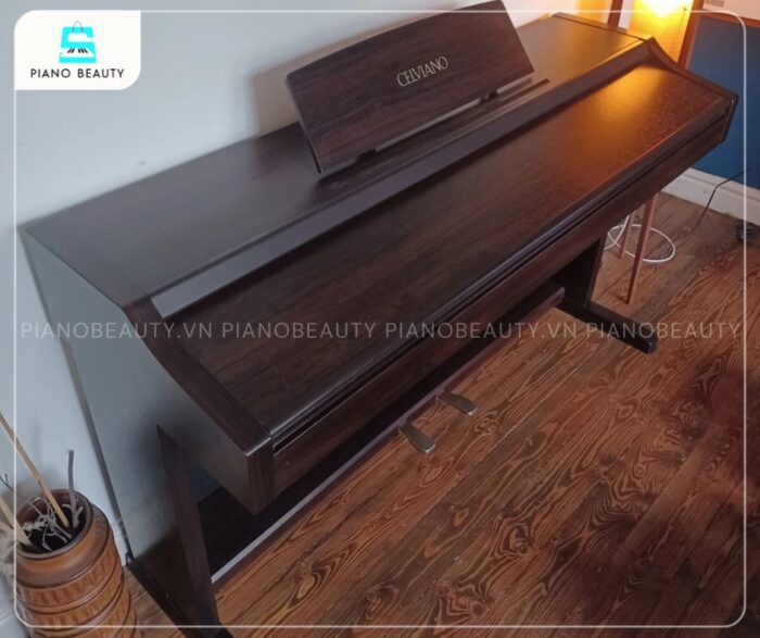 Piano điện Casio AP21 có thiết kế đơn giản và tinh tế