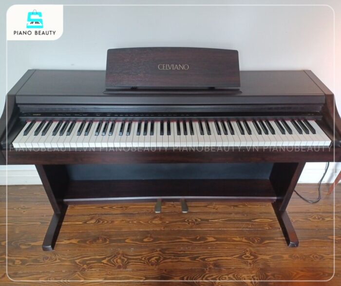 Piano điện Casio AP21 sở hữu diện mạo mang phong cách cổ điển