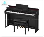 Piano điện Casio AP33 sở hữu thiết kế tối giản, hiện đại nhưng vẫn giữ được nét tinh tế và sang trọng