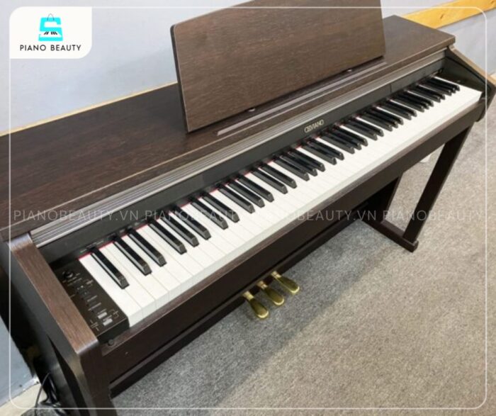 Casio AP400 trang bị bàn phím 88 phím nặng cảm ứng như piano cơ