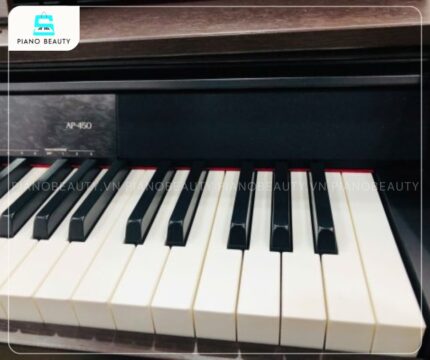 Casio AP450 có chức năng ghi âm metronome chia bàn phím phù hợp học tập