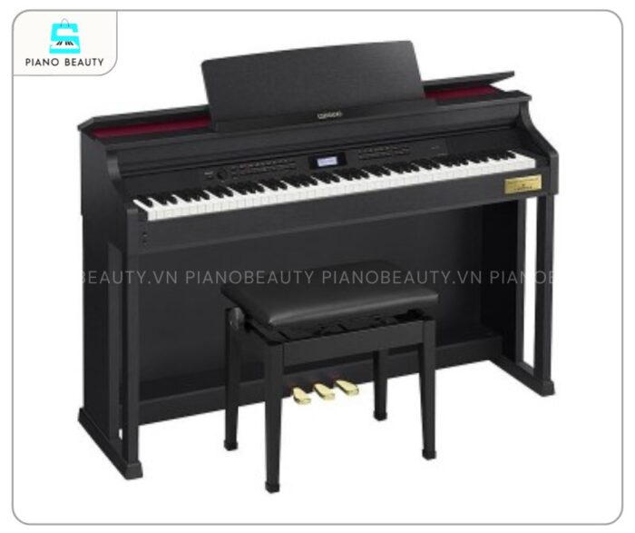 Piano điện Casio AP710 thiết kế nhỏ gọn và thanh lịch