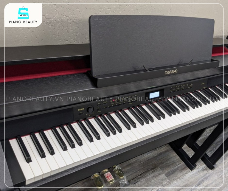 Piano điện Casio AP710 với nguồn âm AiR Grand chất lượng