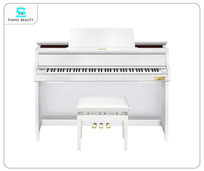 Piano điện Casio GP310 với thiết kế mang lại vẻ ngoài tinh tế, hiện đại