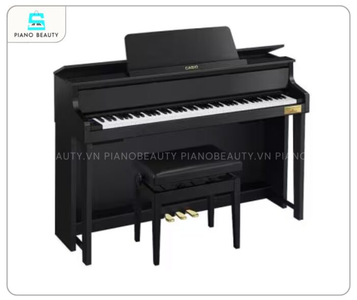 Piano điện Casio GP310 dễ dàng trở thành điểm nhấn lôi cuốn, nâng tầm vẻ đẹp cho mọi không gian nội thất