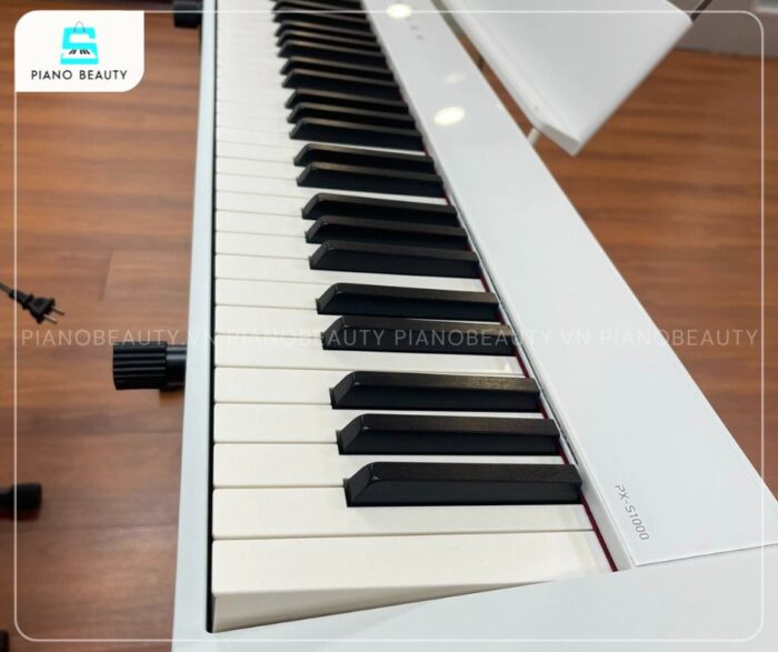 Piano điện Casio PX-S1000 trang bị bàn phím Smart Scaled Hammer Action Keyboard
