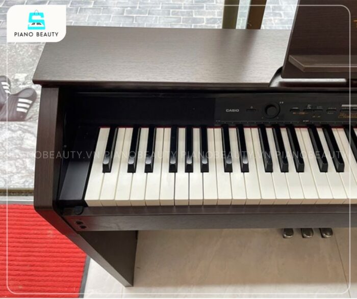 Piano điện Casio PX1200GP với bàn phím 88 phím với 3 cảm biến mang lại cảm giác chơi chân thực