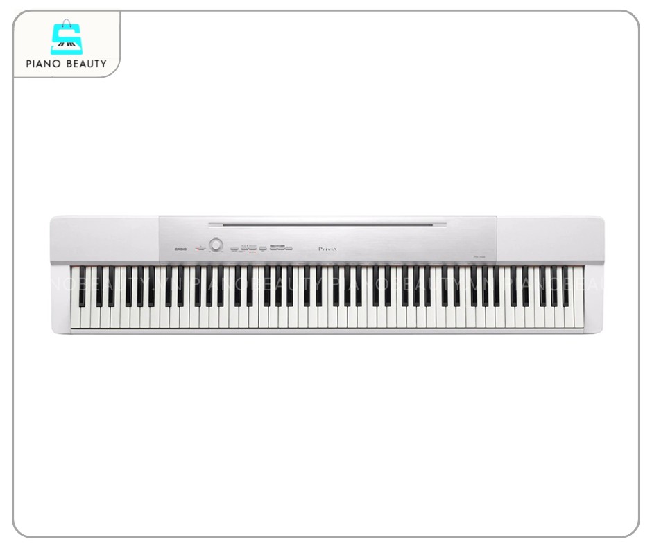 Piano Điện Casio PX150 được thiết kế với kiểu dáng tối giản và hiện đại