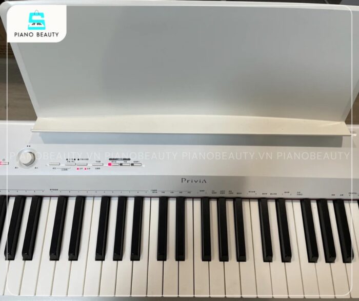 Bàn phím Tri-sensor Scaled Hammer Action II là một trong những ưu điểm vượt trội của Casio PX160