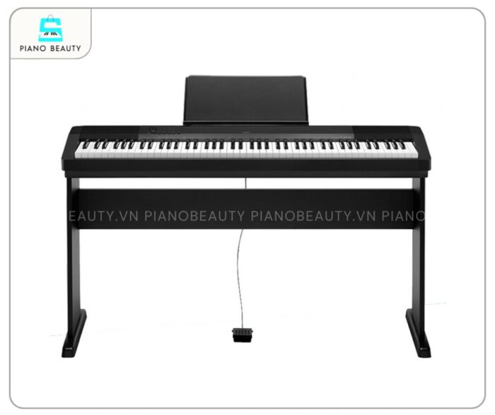Piano Điện Casio PX300 có dáng vẻ mảnh mai và kích thước nhỏ gọn