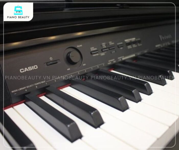 Piano Điện Casio PX860 trang bị 88 phím nặng mang lại cảm giác bấm tự nhiên