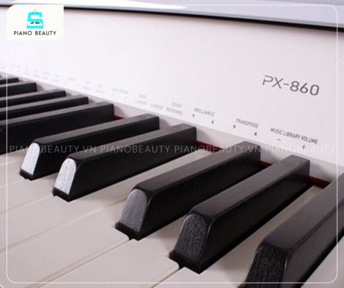 Casio PX860 mang âm thanh AiR chân thực với 3 pedal