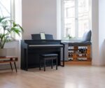 Piano Điện Kawai CA401R dễ dàng bố trí trong nhiều không gian sống khác nhau mà vẫn đảm bảo tính thẩm mỹ cao