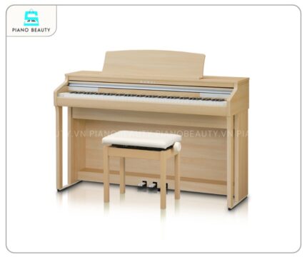 Piano điện Kawai CA48 LO màu gỗ sáng hiện đại