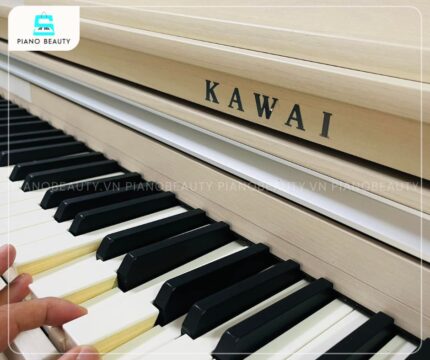 Bàn phím gỗ Grand Feel Compact của piano điện Kawai CA48 A