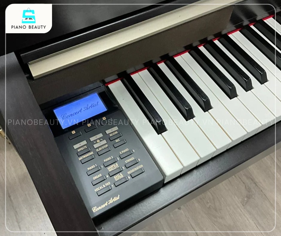 Bảng điều khiển của đàn piano Kawai CA67R