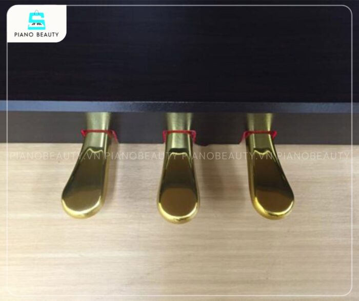 Pedal bằng đồng chất lượng của đàn piano Kawai CA71