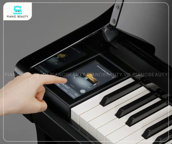 Piano Điện Kawai CA901 R mang đến trải nghiệm grand piano chân thực với bàn phím gỗ Grand Feel III