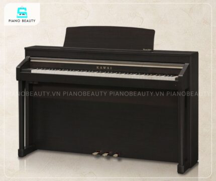 Piano điện Kawai CA9700GP màu nâu gỗ sang trọng và cổ điển