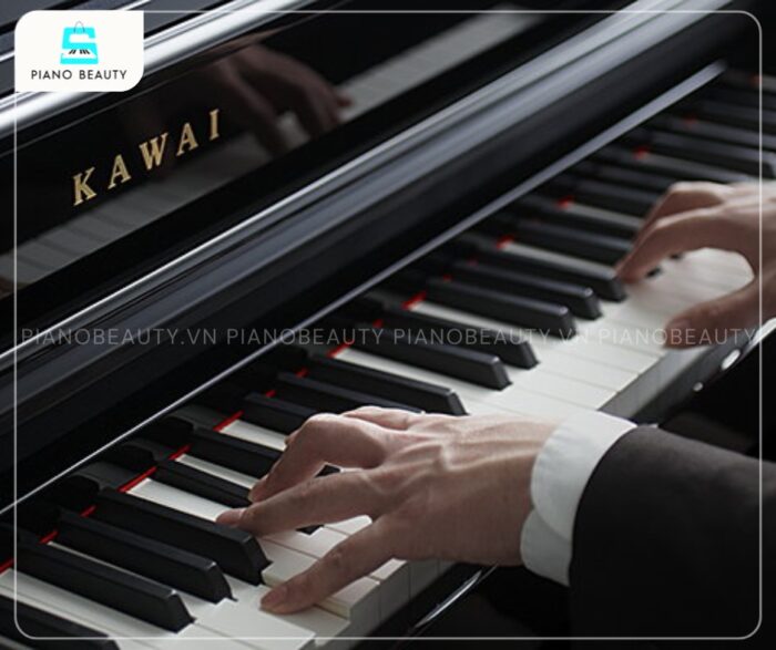 Piano Điện Kawai CA97B hữu bàn phím Grand Feel II bằng gỗ và công nghệ Harmonic Imaging XL