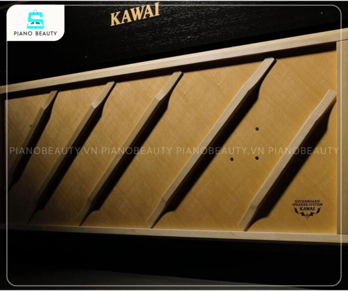 Piano điện Kawai CA98 được chế tác từ chất liệu gỗ cao cấp, bền bỉ