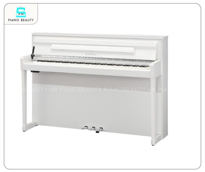 Piano điện Kawai CA99 nổi bật với các đường nét sắc sảo cùng lớp hoàn thiện cao cấp