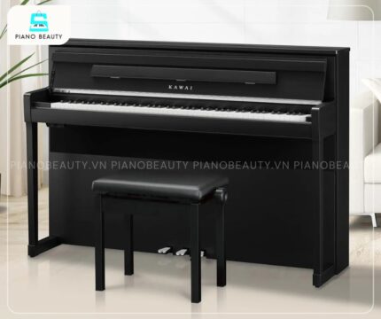 Piano điện Kawai CA9900GP giữ nguyên phong cách thiết kế upright piano cao cấp từ mẫu CA99