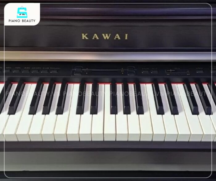Đàn piano Kawai CN350 sở hữu bàn phím cảm lực nhạy bén