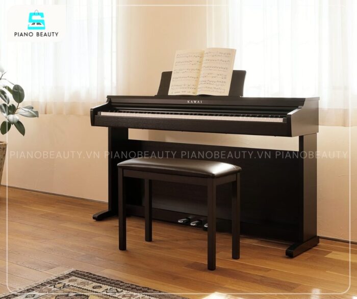 Piano điện Kawai KDP120 mang lại sự vững chãi và vẻ ngoài gọn gàng