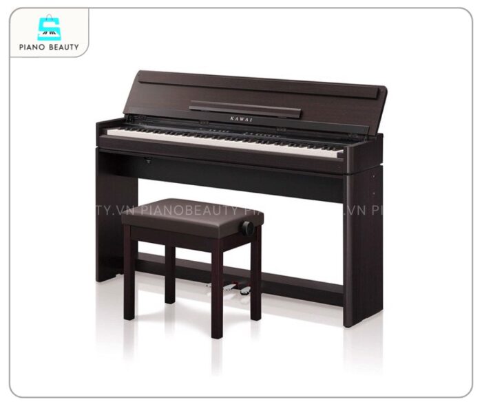 Piano điện Kawai LS1 có thiết kế sang trọng, chất liệu gỗ cao cấp