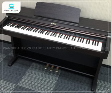 Piano điện Kawai PN250 được trang bị bàn phím 88 phím có độ nặng nhất định, tái tạo lại cảm giác chạm phím tương tự đàn piano cơ acoustic