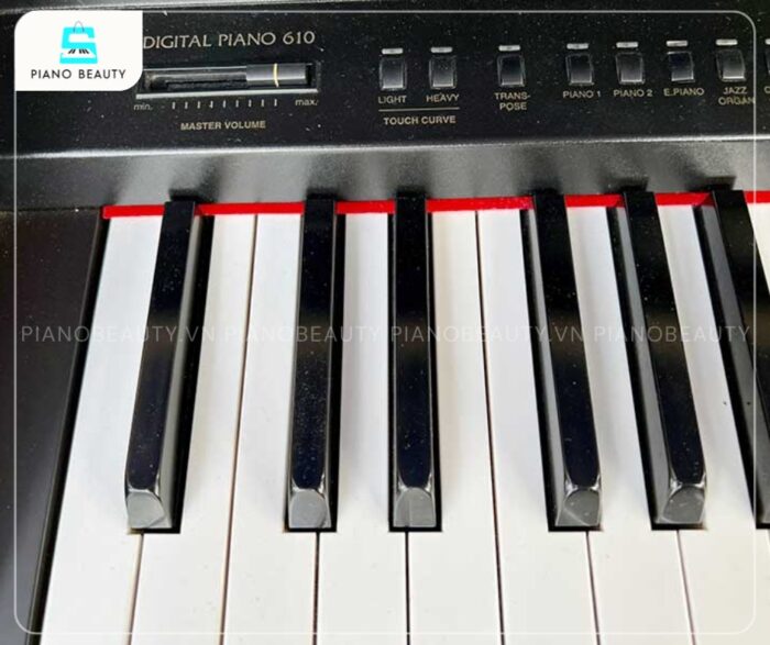 Piano điện Kawai PW610 nổi bật với chất lượng âm thanh ấn tượng