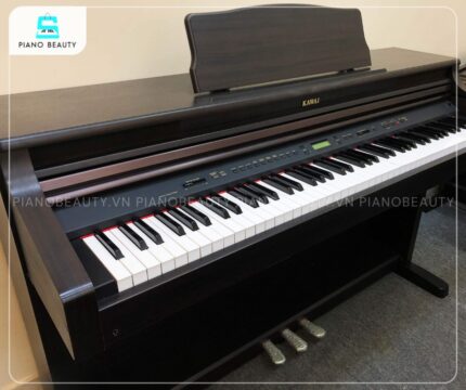 Piano điện Kawai PW970 nổi bật với bàn phím cảm ứng trọng lực mượt mà