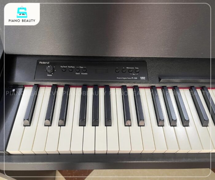 Bảng điều khiển của đàn piano Roland F120